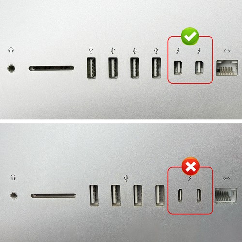 Boîtier SSD externe M.2 NVMe Thunderbolt 2 pour iMac. Aucun désassemblage requis - Imagen 5 de 11
