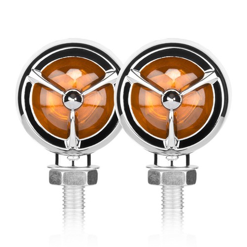 Motorcycle Turn Signal Driving Light For Honda Yamaha Suzuki Kawasaki Harley BMW - Picture 9 of 12