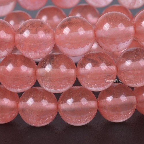 10mm Fashion round gemstone beads stretchable bracelet 7" - Picture 170 of 262