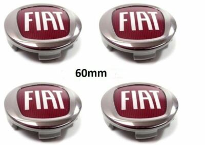 4 Coprimozzi Per Maserati 60mm ETRFUNB - Tappi Cerchioni Decorativi