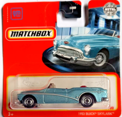 Matchbox    1953 Buick Skylark   MBX Showroom OVP  Mattel  15/100  2021