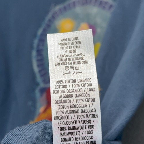 Disney Wish Shirt Erwachsene Small Blau Grafikdruck Film Kurzarm NEU - Bild 8 von 8