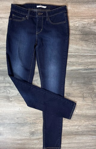 LEVIS 711 WOMENS DENIM SKINNY ANKLE BLUE JEANS SIZE 28 EXCELLENT CONDITION - Picture 2 of 6