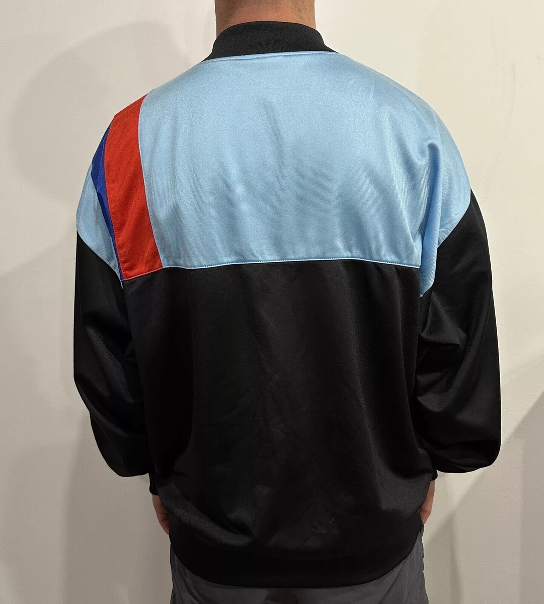 90s NIKE スタンフォード ナイキ テニス トラックジャケット ホワイト NIKE - 90s NIKE ナイキ ヴィンテージトラックジャケット
