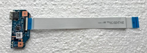 Original HP 17-BS 17-AK USB und Kartenleser Platine mit Kabel *getestet* - Bild 2 von 2
