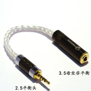 2-5mm-TRRS-Balanced-Male-to-3-5mm-Stereo-Female-Earphone-Audio-Adapter-Cable