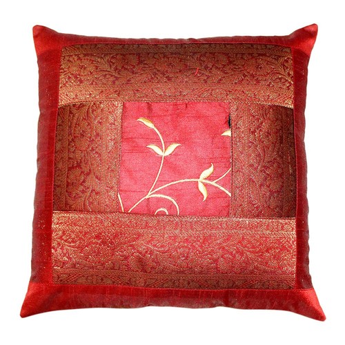 Indian 5 pc Ethic Embroidered Decorative Sofa Throw Pillow Cushion Cover Boho - Picture 4 of 6