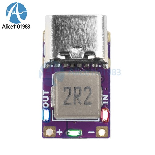 Mini DC 5V 2.4A 18650 Module de charge/décharge de batterie Li-ion 3.7V 4.2V Type-C - Photo 12 sur 15