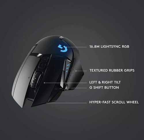 logitech g502 hero gaming mouse + mousepad - Picture 3 of 5