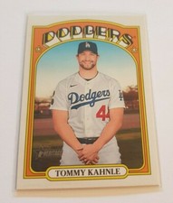 2021 Topps Heritage - Tommy Kahnle - Los Angeles Dodgers - #713 Short Print