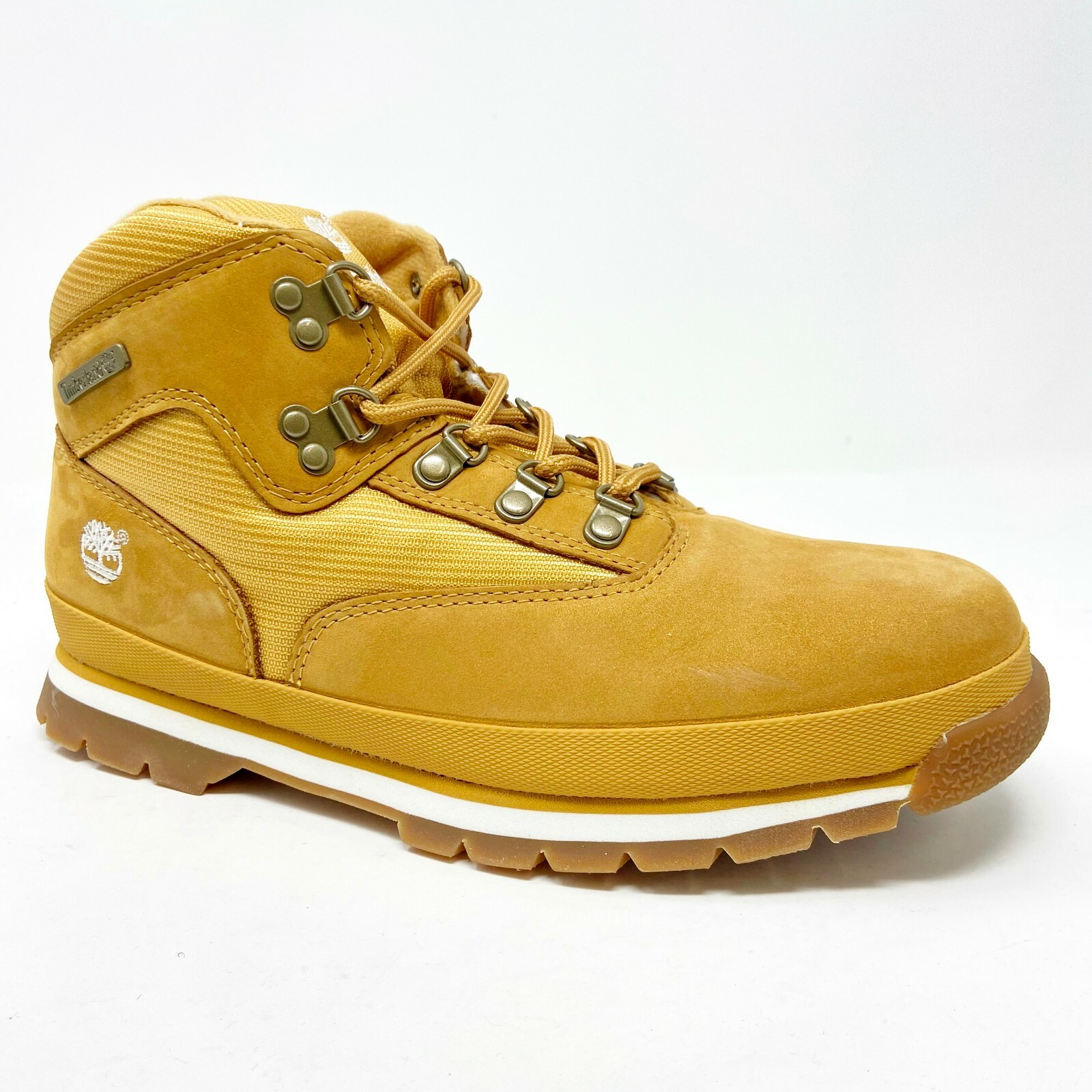 Timberland Euro Hiker Outdoor Boots Wheat Tan Nubuck Boys Junior 96975 Nowy nowy