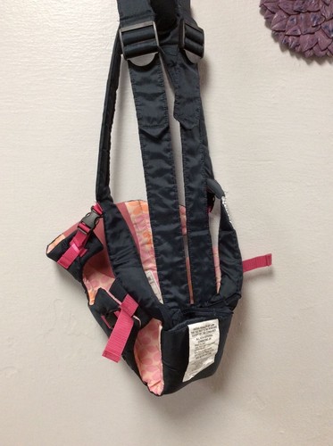 Infantino Infant Back Carrier Blue Pink Solid Polyurethane Foam 134 - Picture 11 of 11