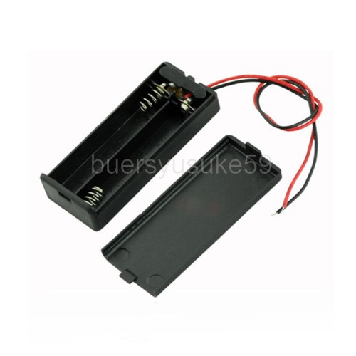 AAA x 2/3/4 Battery Holder Case Box Base With Cover & Switch ON/OFF & Lead Cable - Picture 3 of 5
