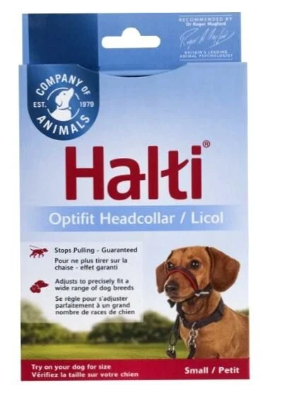 Collar Halti Entrenamiento Perro Obediencia, Sin Tirar, Arnés para Cabeza, Pequeño/Pequeño Foto 2 de 4