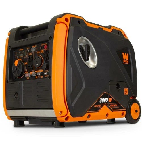 WEN 3,800-Watt Quiet Portable Gas Powered Inverter Generator with Electric Start