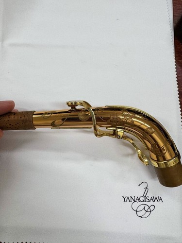 Yanagisawa AW2 Neck Cherry Blossom Engraving Special Edition Used from Japan - Picture 5 of 5