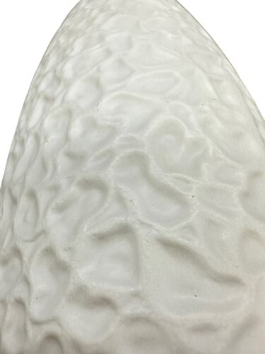 VTG Pair Thomas Industries Hanging Light MCM Wrought Iron White Textured Globes - Picture 20 of 23