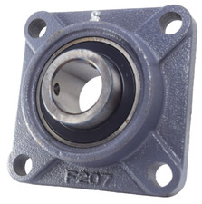 1-1/4" Four Bolt Flange Bearing Set Screws F4B-SC-104, UCF207-20 SpinCo