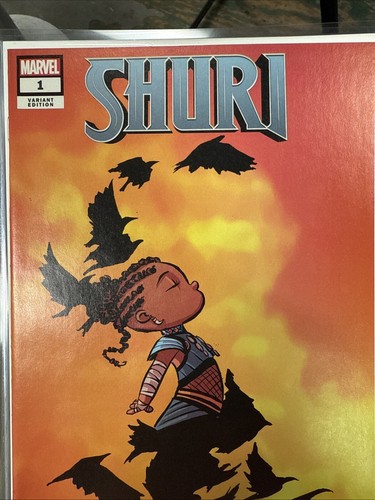 SHURI #1 NM FIRST SOLO SERIES SKOTTIE YOUNG VARIANT 🔥 🔥 Rare Toploader - Picture 3 of 5