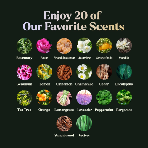 Essential Oils Set - Top 6 Blends for Diffusers, Home Care, Candle Making Scents - Picture 8 of 13
