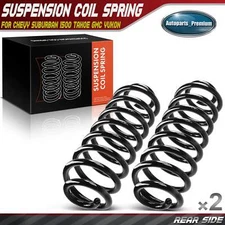 2x Coil Springs for Chevrolet Avalanche Suburban 1500 Cadillac Escalade GMC Rear