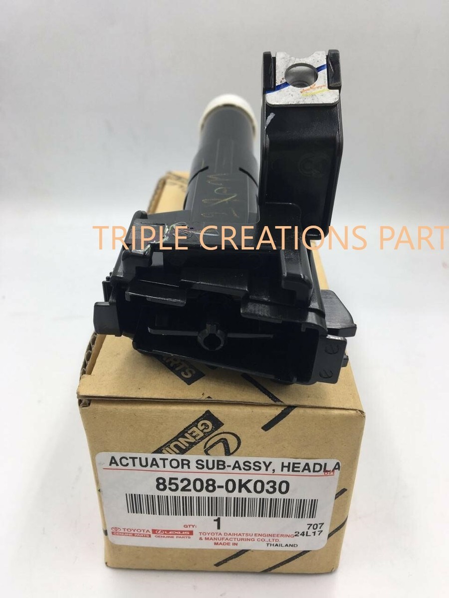 ￡澪￡　0710 85208-0K030 GENUINE OEM TOYOTA ACTUATOR SUB-ASSY, HEADLAMP