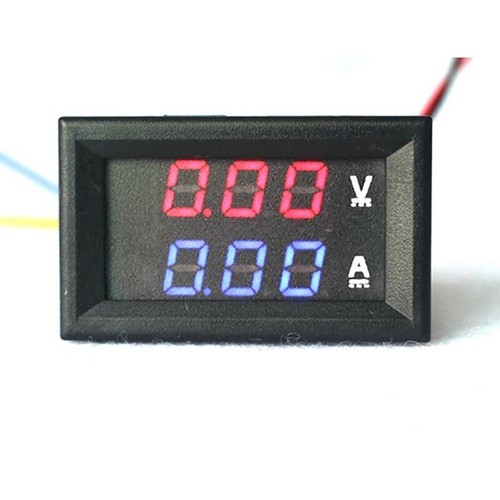 LED DC 0-100V 5-100A/AC 80-300V 50A Dual Digital Voltmeter Ammeter Panel L2KE - Picture 16 of 30