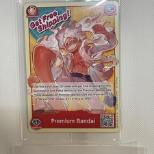 ONE PIECE CARD GAME MONKEY.D.LUFFY PREMIUM BANDAI CARD GAMES FEST 23-24 ENGLISH