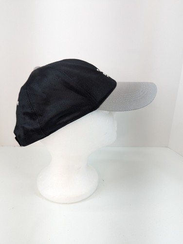 Veezo White Embroidered Logo Men's Black Adjustable Strap Back Cap Hat NWOT - Picture 4 of 7