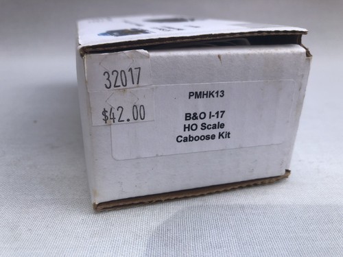 Pacific Mountain PMHK13 HO Gauge B&O I-17 Bay Window Caboose Resin Model Kit - Picture 15 of 19