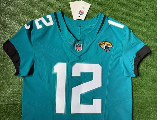 Auténtica camiseta Travis Hunter Jacksonville Jaguars Nike Vapor Fuse Elite talla 40 - Imagen 2 de 13