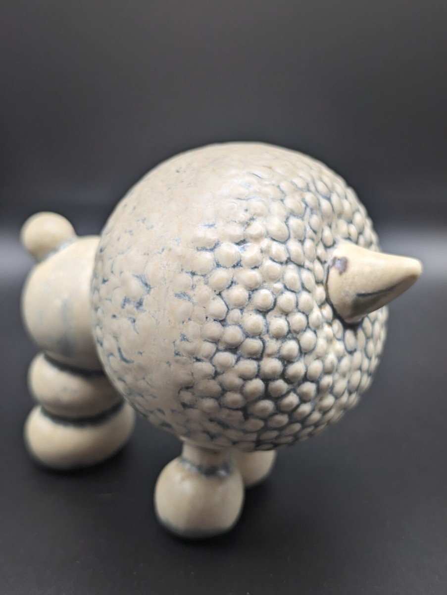 Lisa Larson Poodle Dog Figurine Gustavsberg Sweden Pottery Lisa Larson Poodle Dog Figurine Gustavsberg Sweden Pottery
