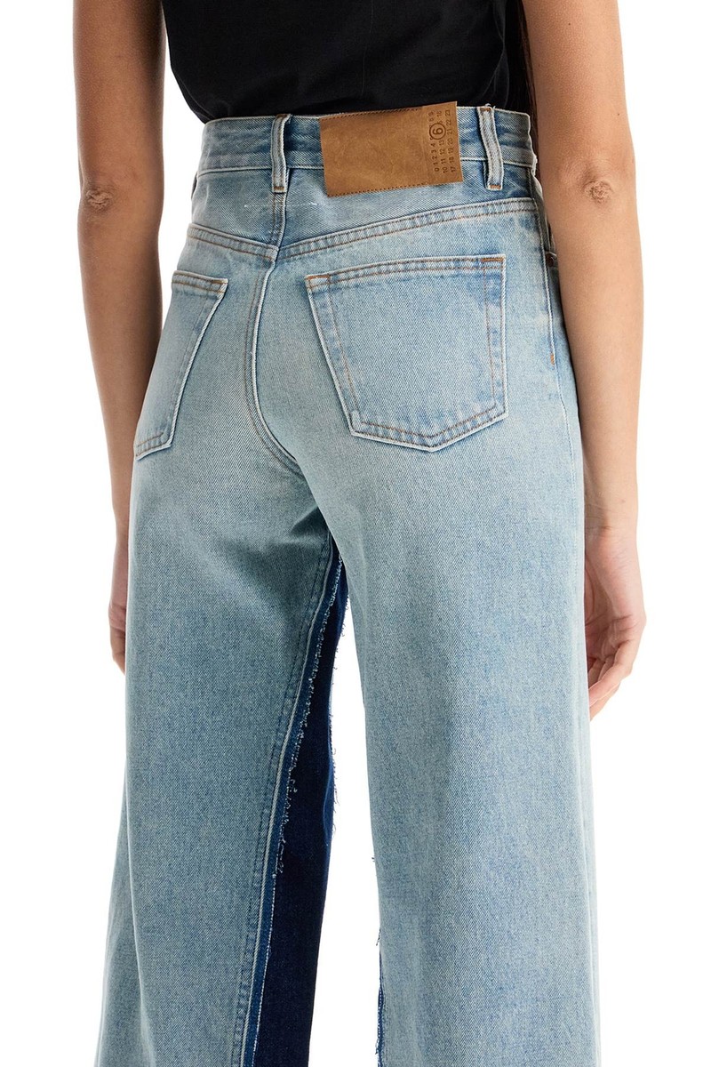 MM6 Maison Margiela レイヤトハネルシンス S62LB0176S30589 981 Flared jeans MM6 MAISON MARGIELA Woman Tg. 28 JEANS
