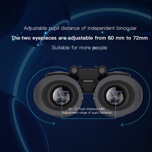 Night Vision Googles 3D 1080P NV8300 Infrared 8X Binoculars Goggles Head Mounted - Picture 12 of 19
