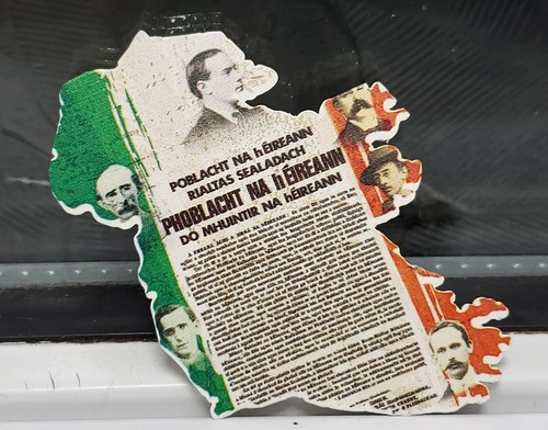 Gold Silver Coin 3D Irish Revolution Ireland 1916 Proclamation St Patricks Day - Picture 5 of 12