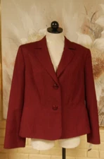 NWT SHARP JONES STUDIO QUICK CARE SEPARATES SZ 14 2-BUTTON FRONT BLAZER. WASHABL