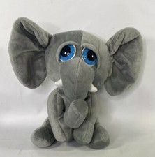 Original Peek-a-boo Elephant Baby Plush Toy Animal Gray Big Ears