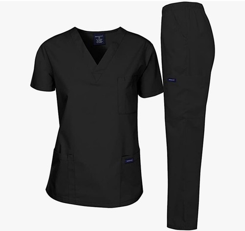 Dagacci Medical Scrubs Uniform | Unisex | Scrub Set Incudes: Top and Pants | NWT - Picture 20 of 35
