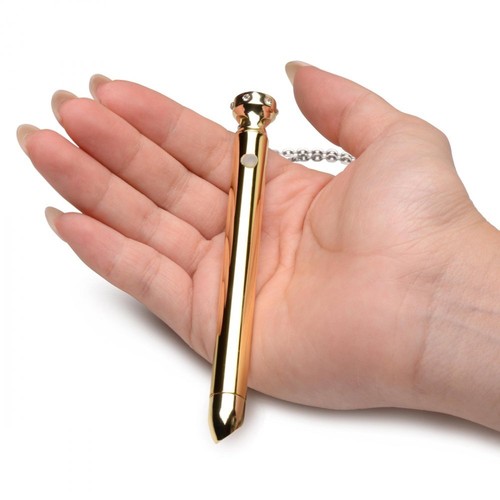 Charmed: 7X Vibrating Necklace - Gold ---FREE SHIPPING!!! - Picture 6 of 10