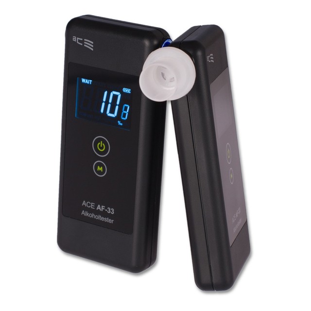 Tu-Wien-Messgenauigkeit Polizeigenau 97,9/% Ace Alkoholtester Af-33