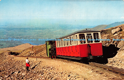 R272039 Snowdon Mountain Railway A Cotman Farbserie Postkarte gedruckt und veröffentlicht