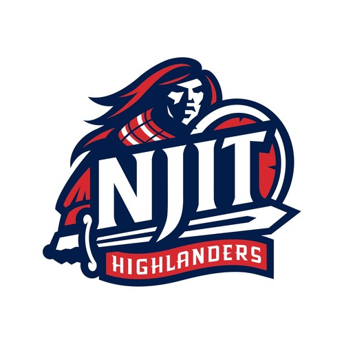 NJIT Highlanders Arch Logo Unisex Youth Short Sleeve T Shirt - White - Picture 2 of 7