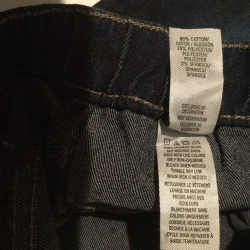 Lucky Brand Slim Fit Skinny Leg High Waist Stretch Denim Jegging Short Kid XL/16 - Picture 5 of 7