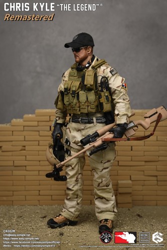 1:6 scale Easy & Simple Chris Kyle The Legend Remastered Regular Version CK002R - Picture 8 of 24