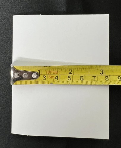 Tiffany & Co weiß Quittungshalter Karte geprägtes Logo 2 Innentaschen 3”x4” - Bild 16 von 16