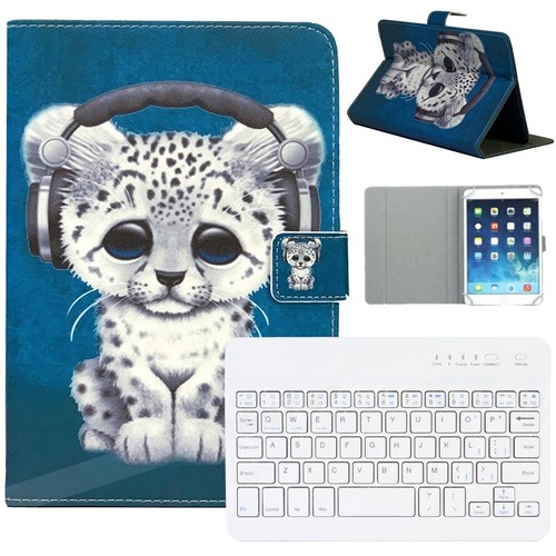 For Samsung Galaxy Tab A 10.1 T580 SM-T510 Tablet Stand Case Cover with Keyboard - Picture 8 of 70