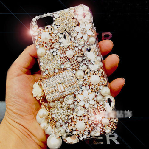 For iPhone 13 12 11 XS Max XR Hard Case Luxury Bling Rhinestone Diamond Crystal - Picture 8 of 16