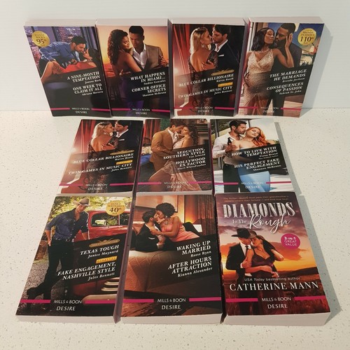 Mills and Boon Books - 20 Desire Themed Stories Blaze Book Bundle (1589)