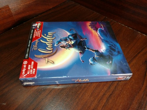 Aladdin 2019 Digibook (4K UHD+Blu-ray+Digital includes Gallery Book)NEW-Free S&H - Foto 6 di 7