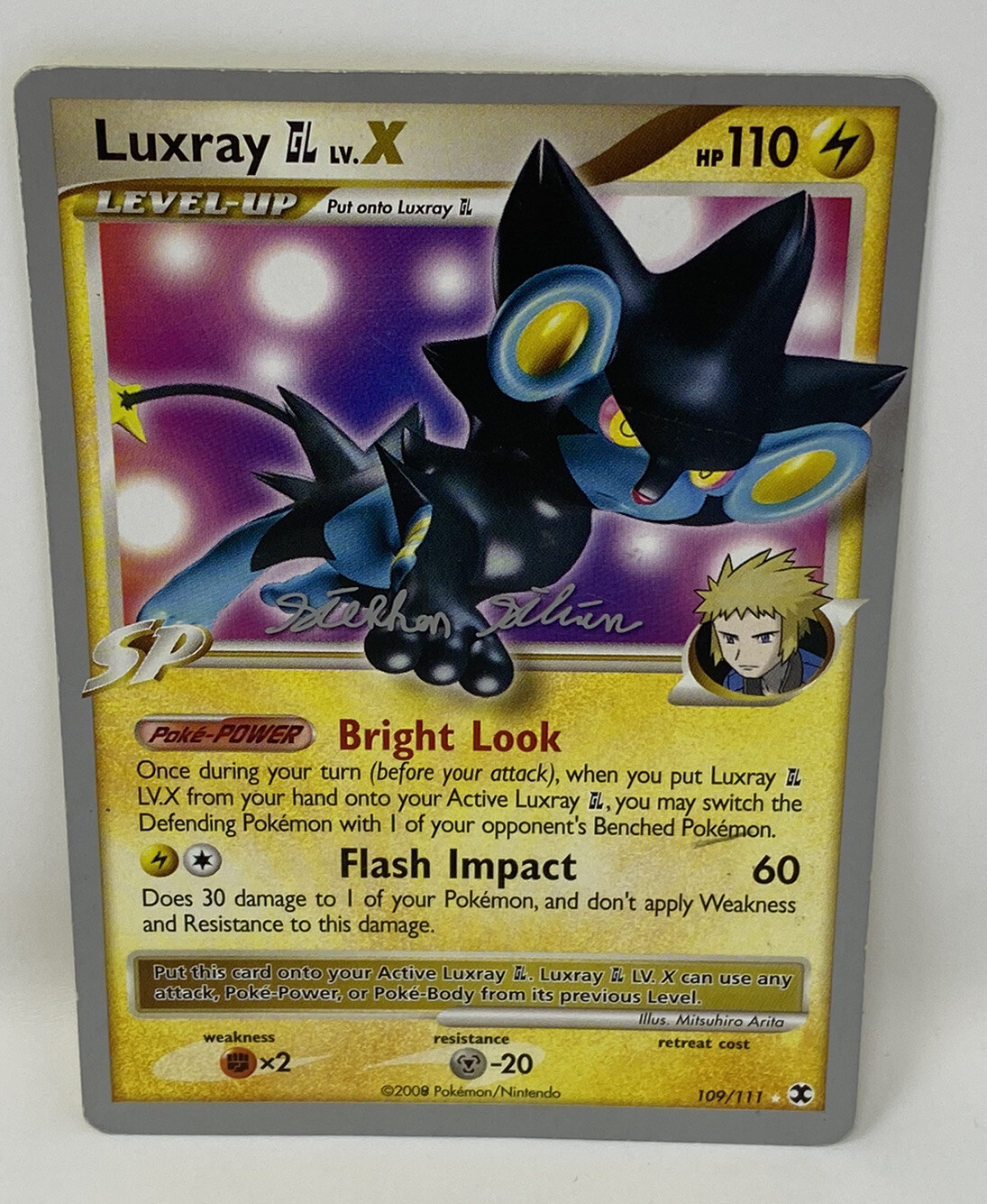 Luxray Gl Lv X 109 111 Platinum Rising Rivals Pokemon Card Holo Foil Rare Vlp Ebay